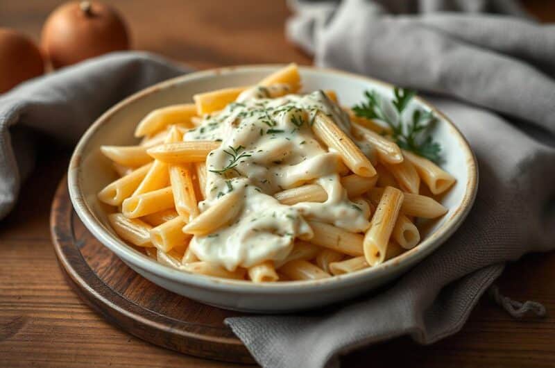 Penne Pasta with Alfredo Sauce: A Step-by-Step Guide