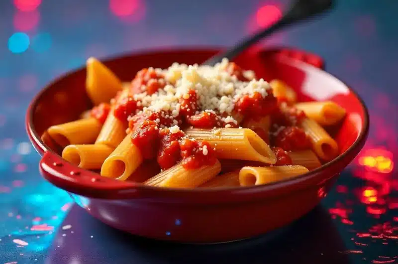 Penne Pasta with Marinara Sauce: A Perfect Weeknight Dinner Idea